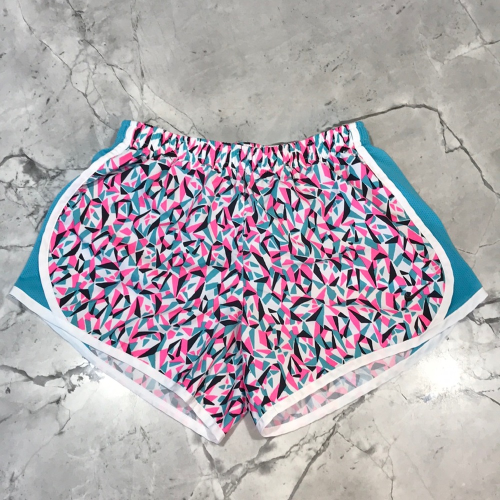 NIKE GIRLS DRI-FIT ATHLETIC SHORTS